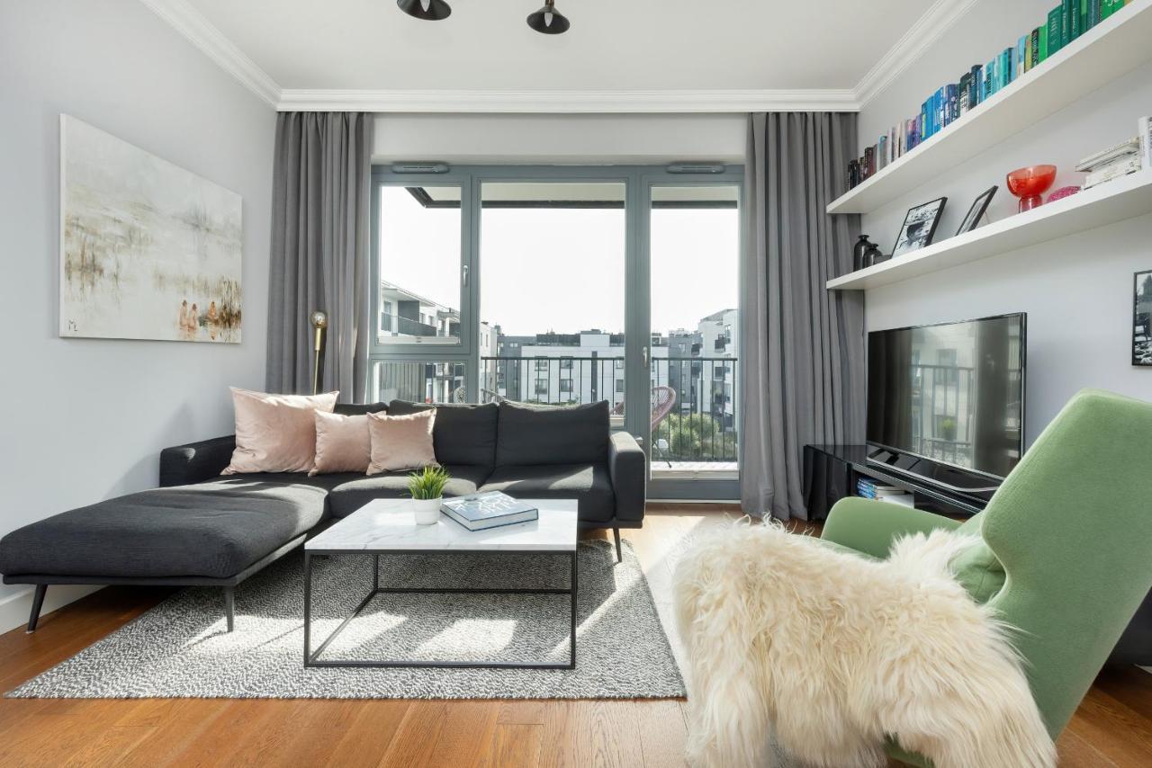 Cozy Apartment Gieysztora Wilanow By Noclegi Renters Varsovie Extérieur photo