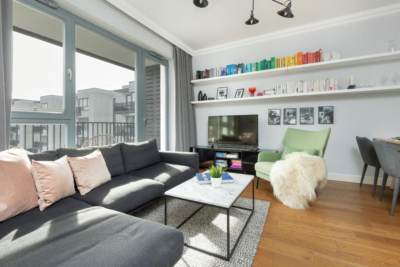 Cozy Apartment Gieysztora Wilanow By Noclegi Renters Varsovie Extérieur photo
